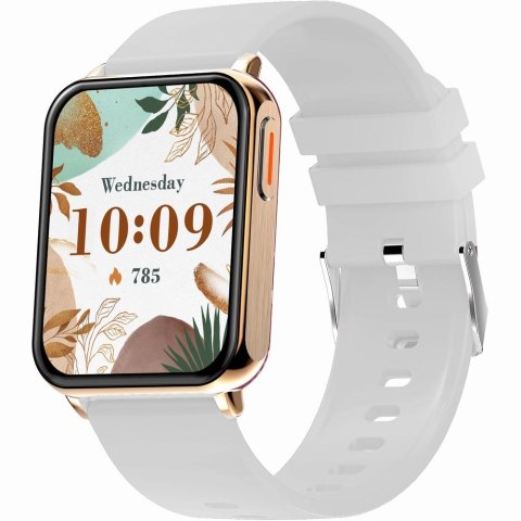 Gravity Smartwatch Gravity Różowe Złoto Szary 2 Paski GT17-4