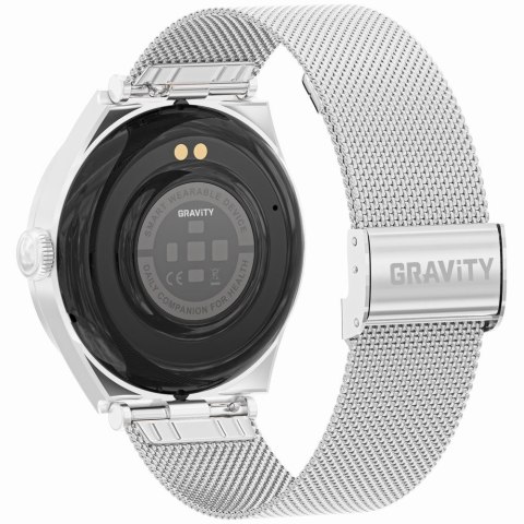 Gravity Smartwatch Gravity Srebrny GT25-7