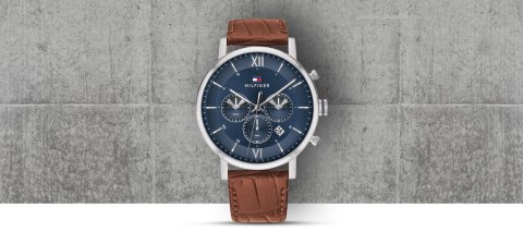 Tommy Hilfiger Zegarek Męski Tommy Hilfiger Evan 1710393 + BOX