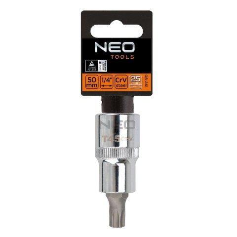 Końcówka Torx na nasadce 1/2", T50 x 55 mm