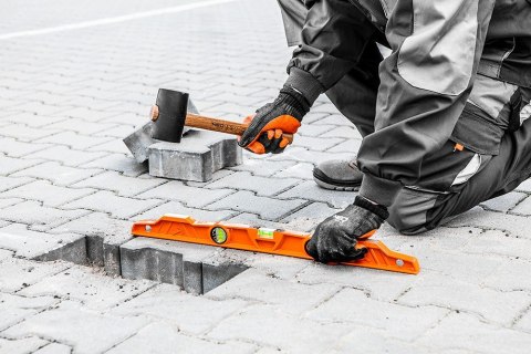Młotek gumowy 90 mm, 1200 g, trzonek hikorowy