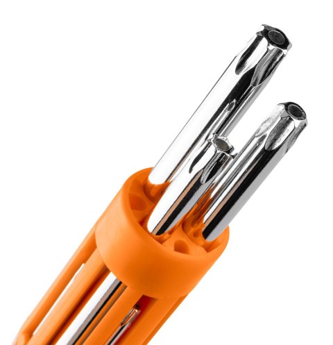 Klucze Torx długie T10-T50, zestaw 8 szt.