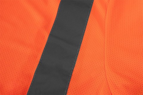 T-shirt ostrzegawczy, ciemny dół, pomarańczowy, rozmiar L