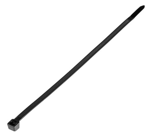 Opaski zaciskowe 4.8 x 200 mm, 75 szt., czarne