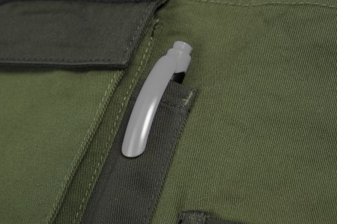 Ogrodniczki robocze CAMO olive, rozmiar S