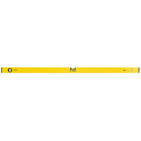 Poziomnica aluminiowa typ 500, 120 cm, 2 libelle