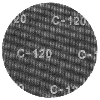 Siatka ścierna na rzep, 225 mm, K120, do szlifierki 59G260, 59G264, 59G265, 10 szt.