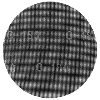 Siatka ścierna na rzep, 225 mm, K180, do szlifierki 59G260, 59G264, 59G265, 10 szt.
