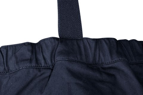 Ogrodniczki robocze Navy, rozmiar XXL