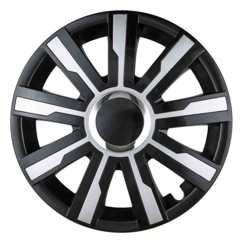 Kołpak samochodowy czarno srebrny mirage 14" cali
