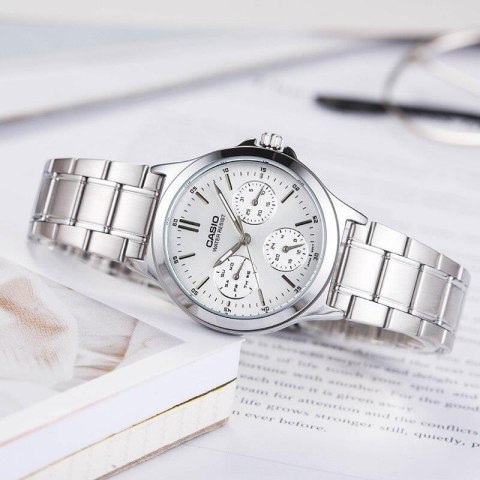 Casio ZEGAREK DAMSKI CASIO LTP-V300D-7A (zd566a) + BOX