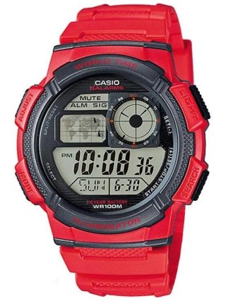 Casio ZEGAREK MĘSKI CASIO AE-1000W 4AV (zd073c) - WORLD TIME + BOX
