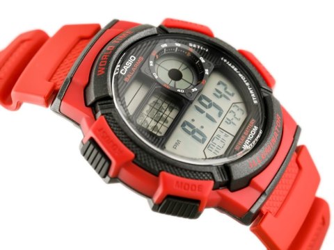 Casio ZEGAREK MĘSKI CASIO AE-1000W 4AV (zd073c) - WORLD TIME + BOX