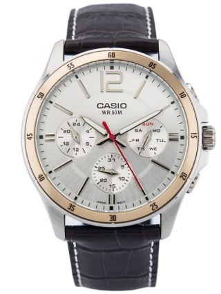 Casio ZEGAREK MĘSKI CASIO MTP-1374L-7AVDF (zd064a) + BOX
