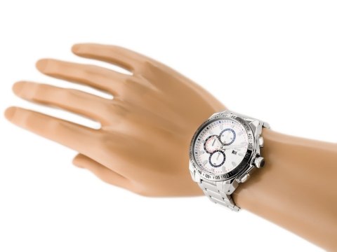 G. Rossi ZEGAREK MĘSKI G. ROSSI - BLUES (zg094d) - WHITE + BOX