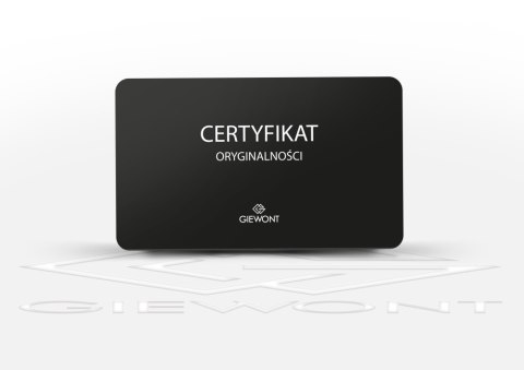 Giewont Zegarek Męski Giewont Chronograph Sapphire Czarny GW5630-A1