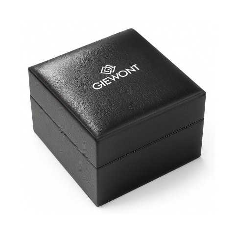 Giewont Zegarek Męski Giewont Chronograph Sapphire Złoto Czarny GW7290-B4