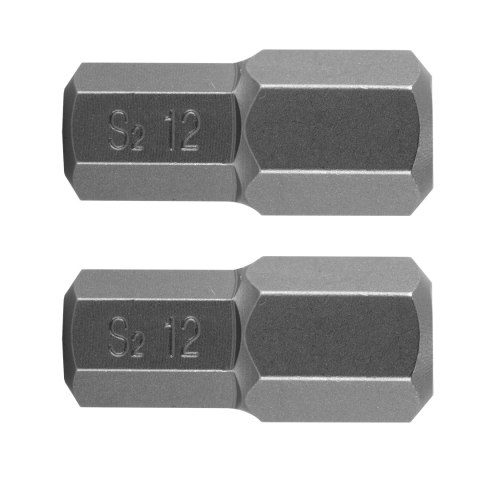Końcówka HEX 12 x 30 mm, S2, 2 szt.