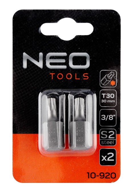 Końcówka Torx T30 x 30 mm, S2, 2 szt.