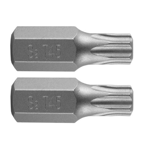 Końcówka Torx T45 x 30 mm, S2, 2 szt.