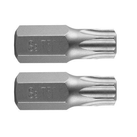 Końcówka Torx T50 x 30 mm, S2, 2 szt.