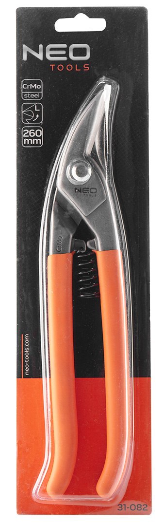 Nożyce do blachy 260 mm, lewe