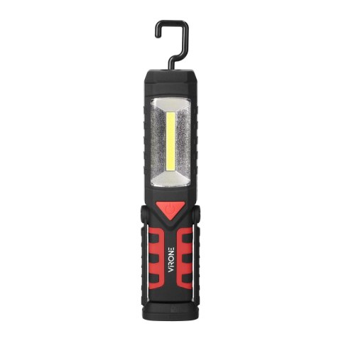 Latarka warsztatowa LED COB 3W+1W LED 2800mAh z funkcją powerbank