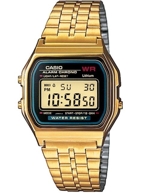 CASIO Zegarek CASIO A159WGEA-1DF Unisex
