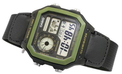CASIO Zegarek CASIO AE-1200WHB-1BVDF + BOX