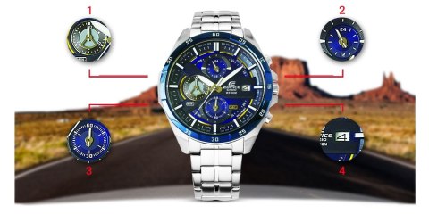 CASIO Zegarek Męski CASIO EDIFICE EFR-556DB-2AVUEF 10 BAR + BOX