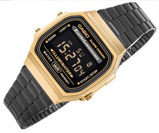 CASIO Zegarek Męski CASIO Vintage A168WEGB-1BEF + BOX