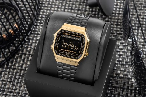CASIO Zegarek Męski CASIO Vintage A168WEGB-1BEF + BOX