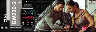 Giewont Smartwatch GIEWONT Dynamic SmartCall GW230-2 - Carbon/Carbon