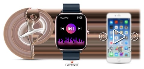 Giewont Smartwatch GIEWONT Dynamic SmartCall GW230-5 - RoseGold/Deep Ocean