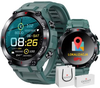 Giewont Smartwatch GIEWONT Pionier GPS GW460-2 - Sea Green