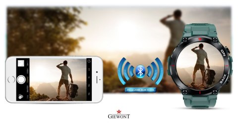 Giewont Smartwatch GIEWONT Pionier GPS GW460-2 - Sea Green