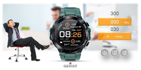 Giewont Smartwatch GIEWONT Pionier GPS GW460-2 - Sea Green