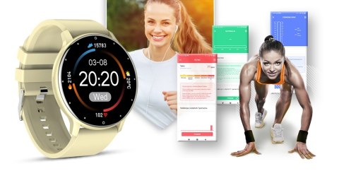 Giewont Smartwatch GIEWONT Sport Around GW120-6 - Ivory Effect