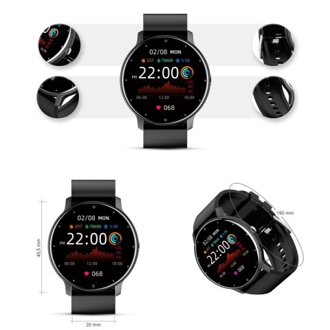 Gravity Smartwatch Damski Gravity GT1-3
