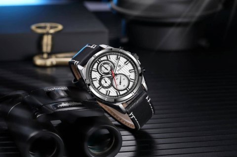 PERFECT Zegarek Męski Perfect Chronograf CH03L-02 + Box