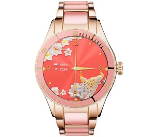 RUBICON Smartwatch Damski Rubicon RNCE82 Różowy