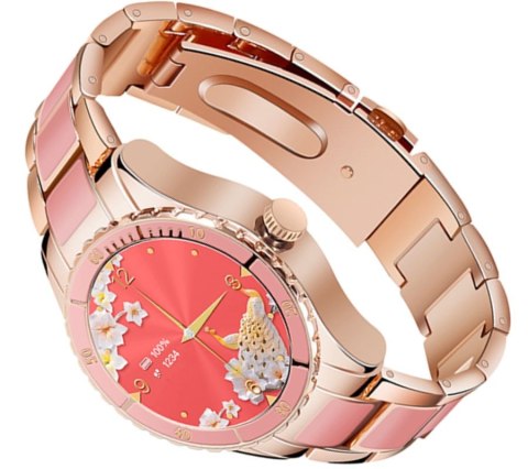 RUBICON Smartwatch Damski Rubicon RNCE82 Różowy