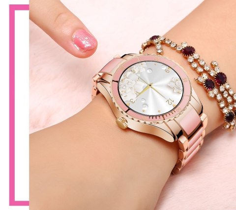 RUBICON Smartwatch Damski Rubicon RNCE82 Różowy