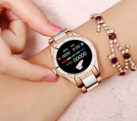 RUBICON Smartwatch Damski Rubicon RNCE82 Różowy