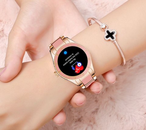 RUBICON Smartwatch Damski Rubicon RNCE82 Różowy