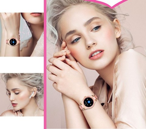 RUBICON Smartwatch Damski Rubicon RNCE82 Różowy