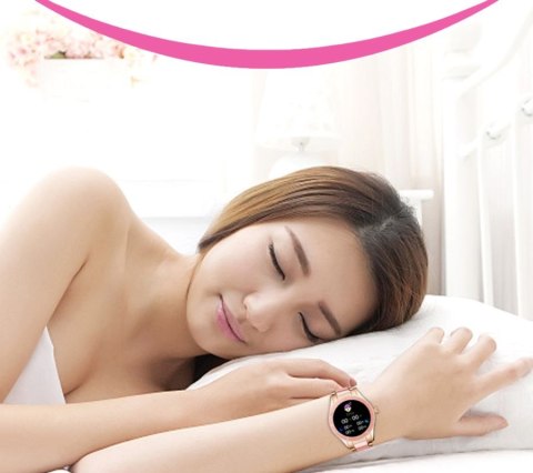 RUBICON Smartwatch Damski Rubicon RNCE82 Różowy