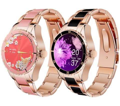 RUBICON Smartwatch Damski Rubicon RNCE82 Różowy