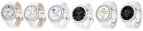 RUBICON Smartwatch Damski Rubicon RNCE92 PRO White/2 x Pasek SMARUB171