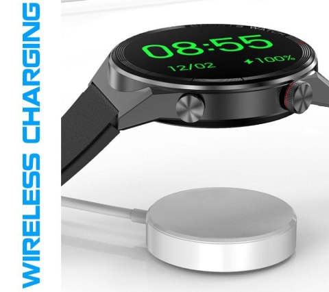 RUBICON Smartwatch Rubicon RNCE99 Black Metal + Silicon SMARUB194